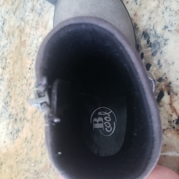 B-Cool Browns Metallic Boots Toddler - Picture 6 of 9